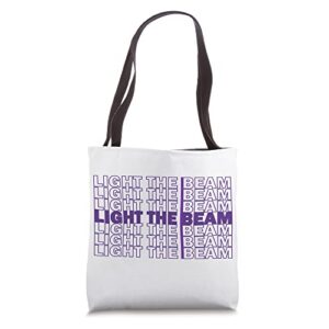 light the beam sacramento tote bag