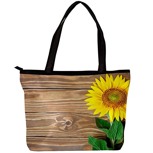 TBOUOBT Handbags for Women Fashion Tote Bags Shoulder Bag Satchel Bags, Sunflower Board