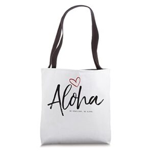 aloha – na po‘e collection tote bag