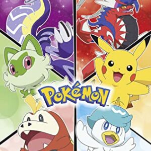 Pokemon - TV Show / Gaming Poster (Scarlet & Violet - Character Montage) (Size: 24" x 36")