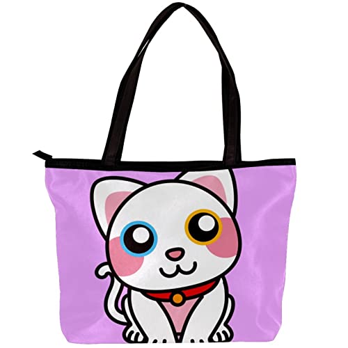 Tote Bag Women Satchel Bag Handbag Stylish Tote Handbag for Women Hobo Bag Fashion Crossbody Bag, cat animal cartoon