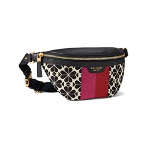 Kate Spade New York Spade Flower Jacquard Shelly Medium Belt Bag Cream Multi One Size