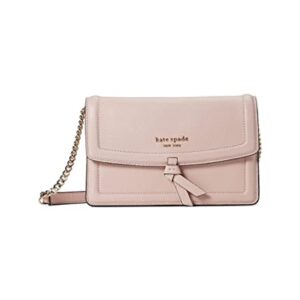 Kate Spade New York Knott Pebbled Leather Flap Crossbody Mochi Pink One Size