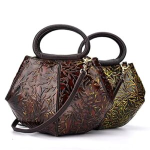 LDCHNH Vintage Handbags Women's Bags Designer Casual Tote Bags Large Capacity Shoulder Bags Tote Bags (Color : E, Size : 28cmX15cmX20cm)