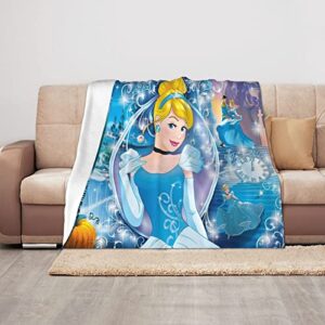 Blanket Ultra Soft Flannel Fleece Cartoon Throw Blankets Home Decor Bedding Couch Sofa for Kids Adults Gift 50"x40"
