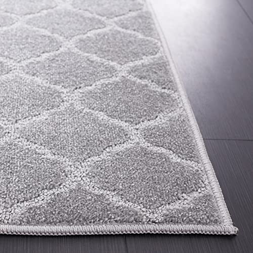 Safavieh Pattern and Solid Collection 8' x 10' Grey PNS404F Non-Shedding Trellis Living Room Dining Bedroom Area Rug