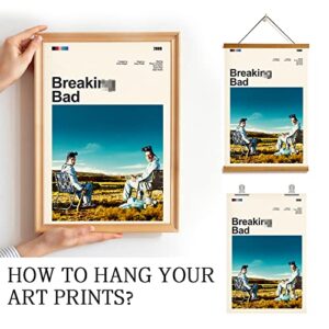 KACHE Break Bad Poster - TV Series Poster Print Bedroom Canvas Wall Art Frameless Poster Vintage Men's Cave Gift: 12x18 Inches (30.5x40.5cm)