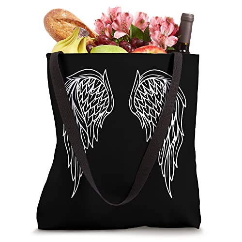 Fallen Angel Wings Tote Bag