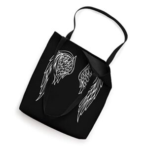 Fallen Angel Wings Tote Bag