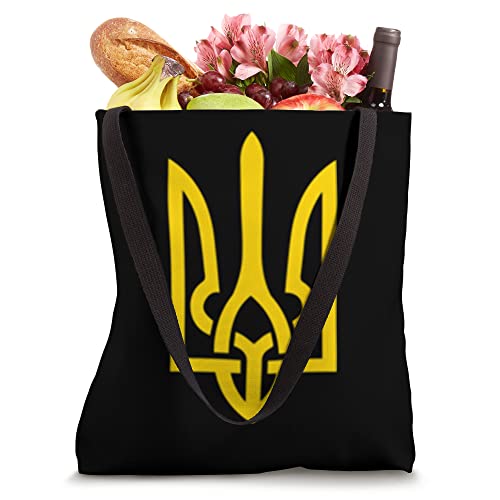 Ukraine Army Trident Symbol Middle Ukrainian Zelensky Green Tote Bag