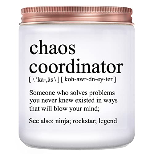 Chaos Coordinator Gift- Funny Staff Appreciation Gifts, Leader Gift, Gifts for Manager Busy Mom Work Bestie Friend Co-Worker, Bosses Day Gifts