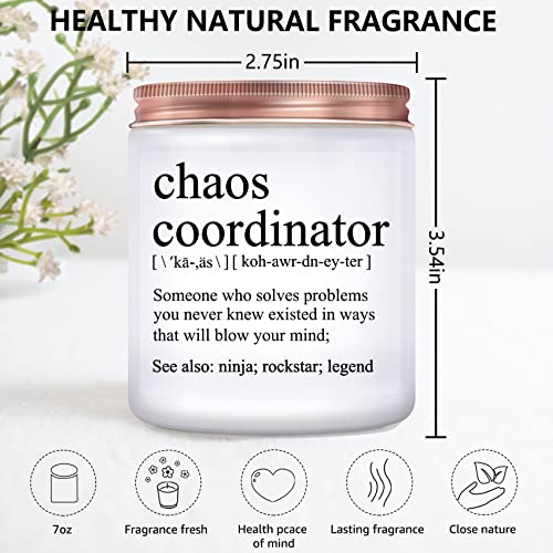 Chaos Coordinator Gift- Funny Staff Appreciation Gifts, Leader Gift, Gifts for Manager Busy Mom Work Bestie Friend Co-Worker, Bosses Day Gifts