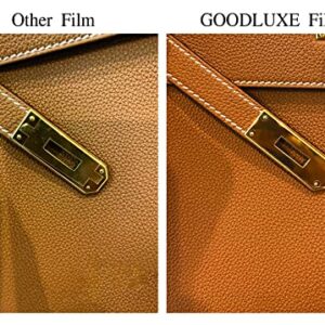 GOODLUXE Hardware Protective film for Classic Flap. Hardware protector for Classic flap Small or Medium Hardware protective sticker for Classic Flap Small or Medium, Clear, (CH-S/M)