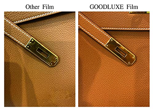 GOODLUXE Hardware Protective film for Classic Flap. Hardware protector for Classic flap Small or Medium Hardware protective sticker for Classic Flap Small or Medium, Clear, (CH-S/M)