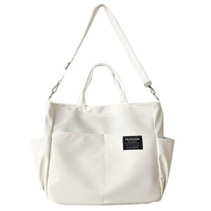 shoulder bag for women men retro nylon large hobo bag crossbody bag tote multiple pocket fashion purse