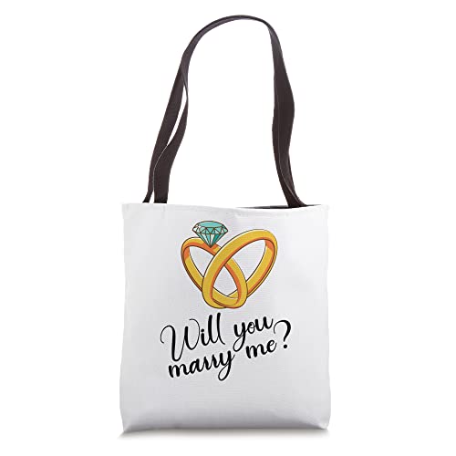 Will You Marry Me Tote Bag