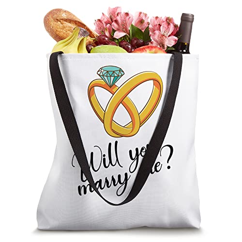 Will You Marry Me Tote Bag