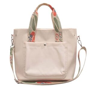 women shoulder bag chic hobo handbag vintage canvas tote bag purse casual satchel bucket bag