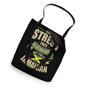 Jamaica Flag Proud Jamaicans Men & Women Tote Bag