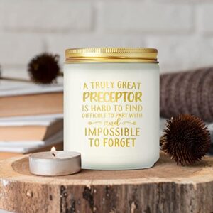 Maybeone Preceptor Gifts Nursing - A Truly Great Preceptor is Hard to Find - Lavender Scented Candle Gifts for Preceptors - Nurse Preceptor Gifts - Thank You Gifts for Preceptor