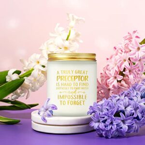 Maybeone Preceptor Gifts Nursing - A Truly Great Preceptor is Hard to Find - Lavender Scented Candle Gifts for Preceptors - Nurse Preceptor Gifts - Thank You Gifts for Preceptor