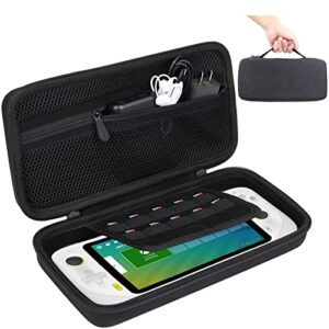 Aenllosi Hard Carrying Case Replacement for Logitech G Cloud Gaming Handheld,Black (Only Case)