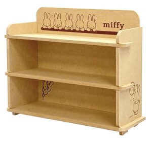 miffy db1681 easy assembly mini wood shelf