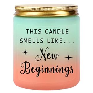 soglim new beginnings candle, new job gifts for women – new beginnings gifts for women – break up gifts – graduation gift ideas, divorce gifts, house warming gifts, congratulation gifts for women