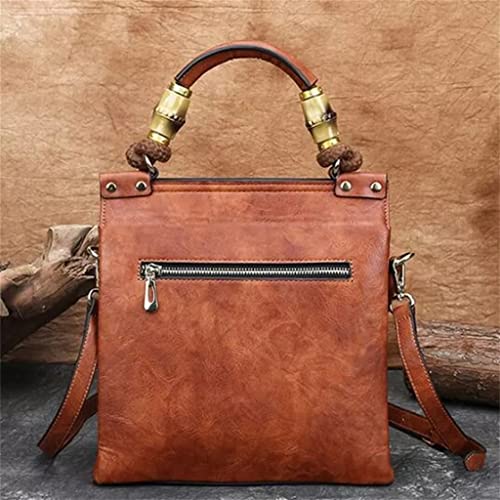 ZLXDP Women's Embossed Retro Women's Handbag Shoulder Bag Handbag Handbag Buckle Women's Messenger Bag (Color : E, Size : As Shown in The Figure)