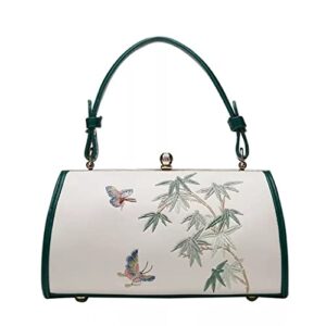zlxdp vintage embroidery women’s evening dress handbag women’s handbag cute wallet shoulder bag