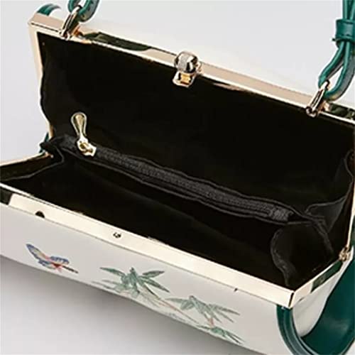 ZLXDP Vintage Embroidery Women's Evening Dress Handbag Women's Handbag Cute Wallet Shoulder Bag