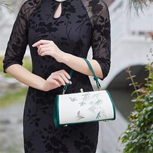 ZLXDP Vintage Embroidery Women's Evening Dress Handbag Women's Handbag Cute Wallet Shoulder Bag