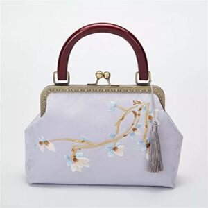 zlxdp traditional embroidery bag chinese tassel handbag women’s cheongsam bag hanfu dinner handbag (color : d, size : 26cmx17cmx8cm(lxhxw))