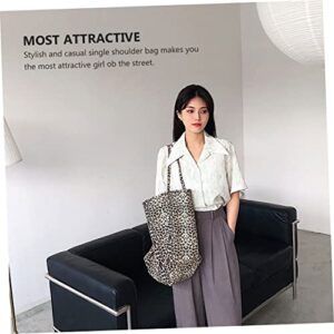 TENDYCOCO 1pc Women's Shoulder Bag Tote Travel Sling Bag Travel Handbag Leather Hobo Bag Casual Work Bag Shoulder Tote Bag Women Bag Single Shoulder Bag Storage Pouch Canvas Large