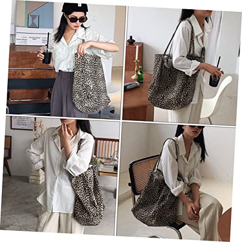 TENDYCOCO 1pc Women's Shoulder Bag Tote Travel Sling Bag Travel Handbag Leather Hobo Bag Casual Work Bag Shoulder Tote Bag Women Bag Single Shoulder Bag Storage Pouch Canvas Large