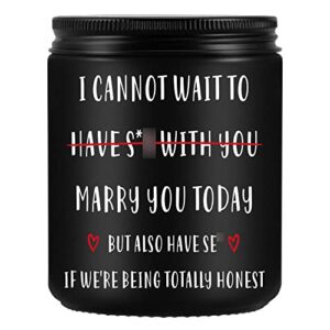 soglim wedding day candle – future husband gifts, future wife gifts – gifts for groom from bride on wedding day – funny wedding gifts for bride, groom, fiance, soon to be husband future bride newlywed
