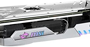 MSI Gaming GeForce RTX 4070 Ti 12GB GDRR6X 192-Bit HDMI/DP Nvlink Tri-Frozr 3 Ada Lovelace Architecture Graphics Card (RTX 4070 Ti Gaming X Trio White 12G)