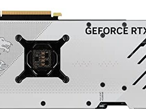 MSI Gaming GeForce RTX 4070 Ti 12GB GDRR6X 192-Bit HDMI/DP Nvlink Tri-Frozr 3 Ada Lovelace Architecture Graphics Card (RTX 4070 Ti Gaming X Trio White 12G)