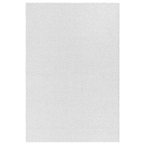 garland rug southpointe shag area rug, 9 ft. x 12 ft., white