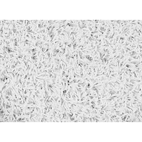 Garland Rug Southpointe Shag Area Rug, 9 ft. x 12 ft., White