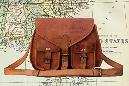 14 Inch Leather crossbody bags Purse Women Shoulder Bag Satchel Ladies Tote Travel Purse full grain Leather