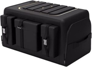 xming collapsible car organizer trunk storage bag car accessories organizer portable cars storage black for auto trucks trunk box boxs (size : 50l)