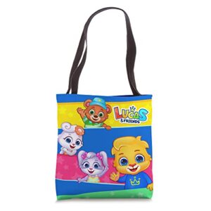 lucas, ruby, lilly & brody best friends | for boys and girls tote bag