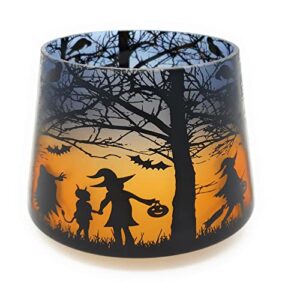 yankee candle trick or treat halloween scene jar candle shade topper for yankee candle large and medium original jar candles
