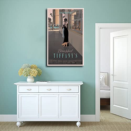 Breakfast at Tiffany's Movie Canvas Poster Bedroom Decor Sports Landscape Office Room Decor Gift Unframe-style 12x18inch(30x45cm)