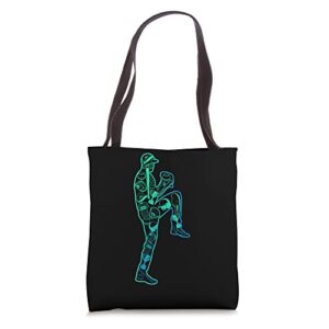 Baseball Player Batter Youth Men Kids Boys Tote Bag