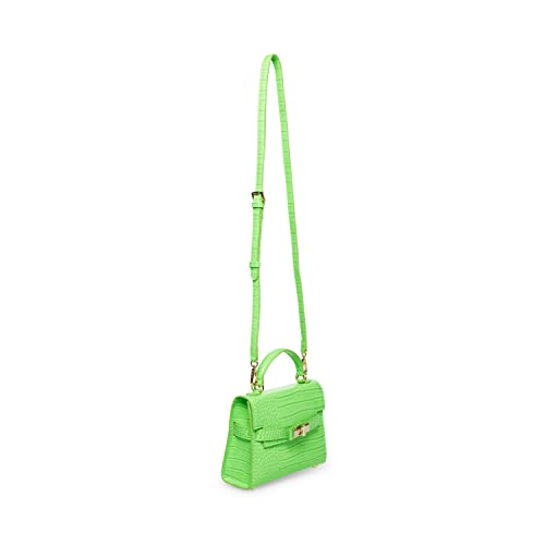 Steve Madden Steve Mdden DIGNIFY Croco Top Handle Bag, Lime