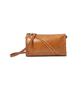 hobo jewel crossbody bag for women – leather construction with zippered closure, compact and practical hand bag truffle one size one size