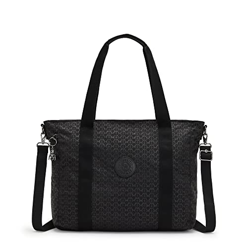 Kipling Asseni Printed Tote Bag Signature Emb