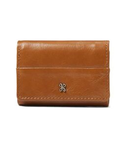 hobo jill mini wallet for women – leather construction with snap closure, polyester lining, classy and elegant look truffle one size one size